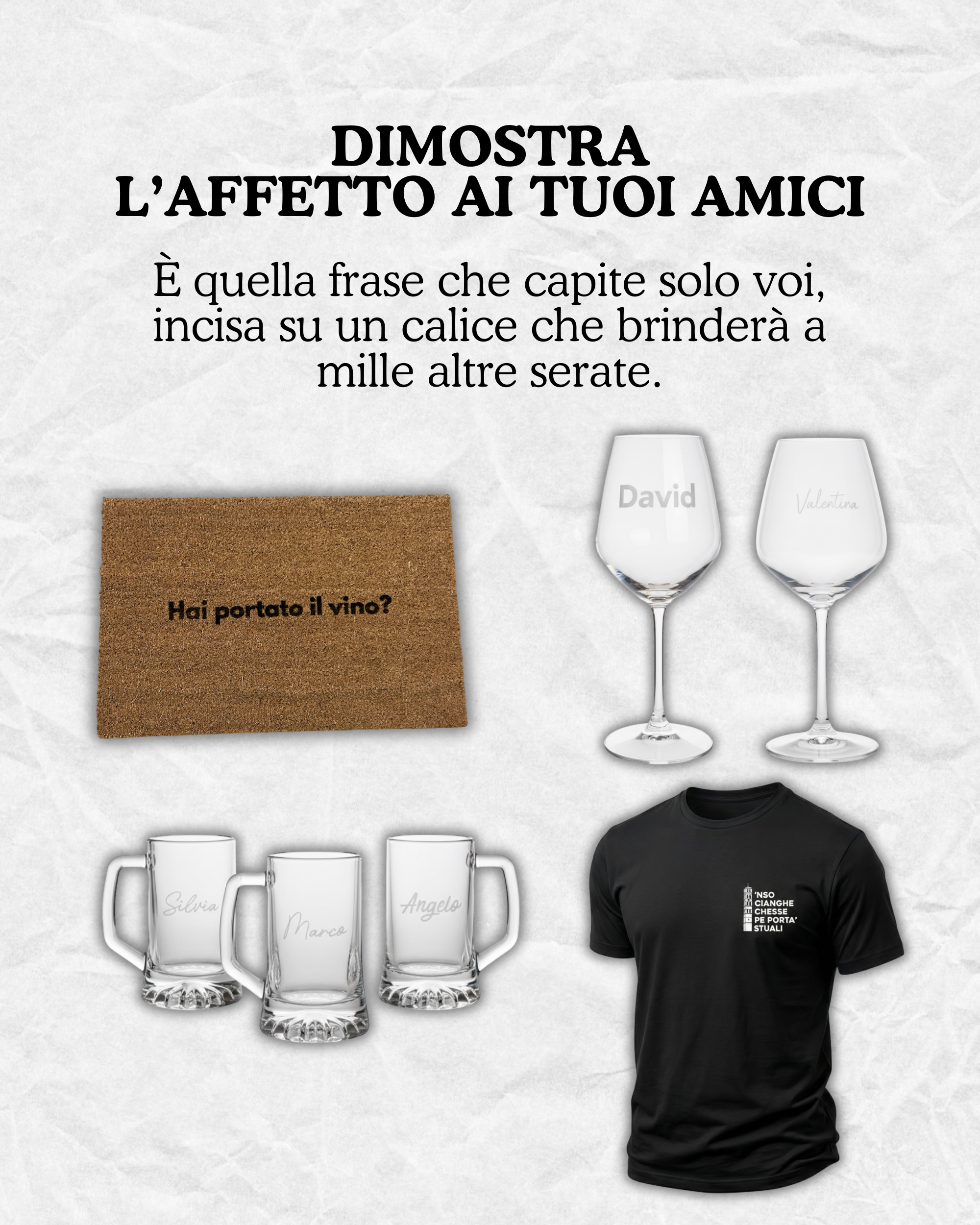 IDEE REGALO PER AMICHE / AMICI