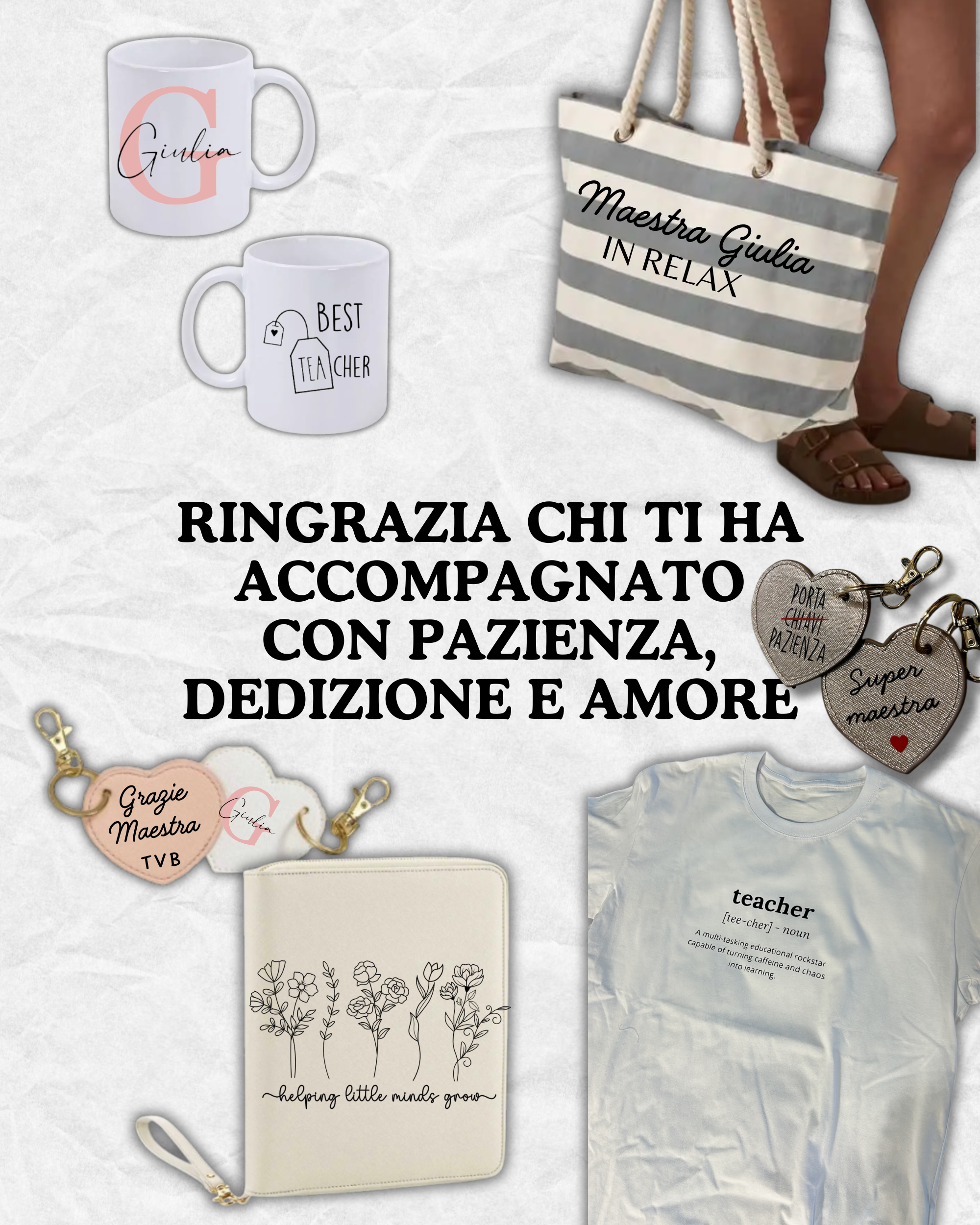 IDEE REGALO PER LE MAESTRE