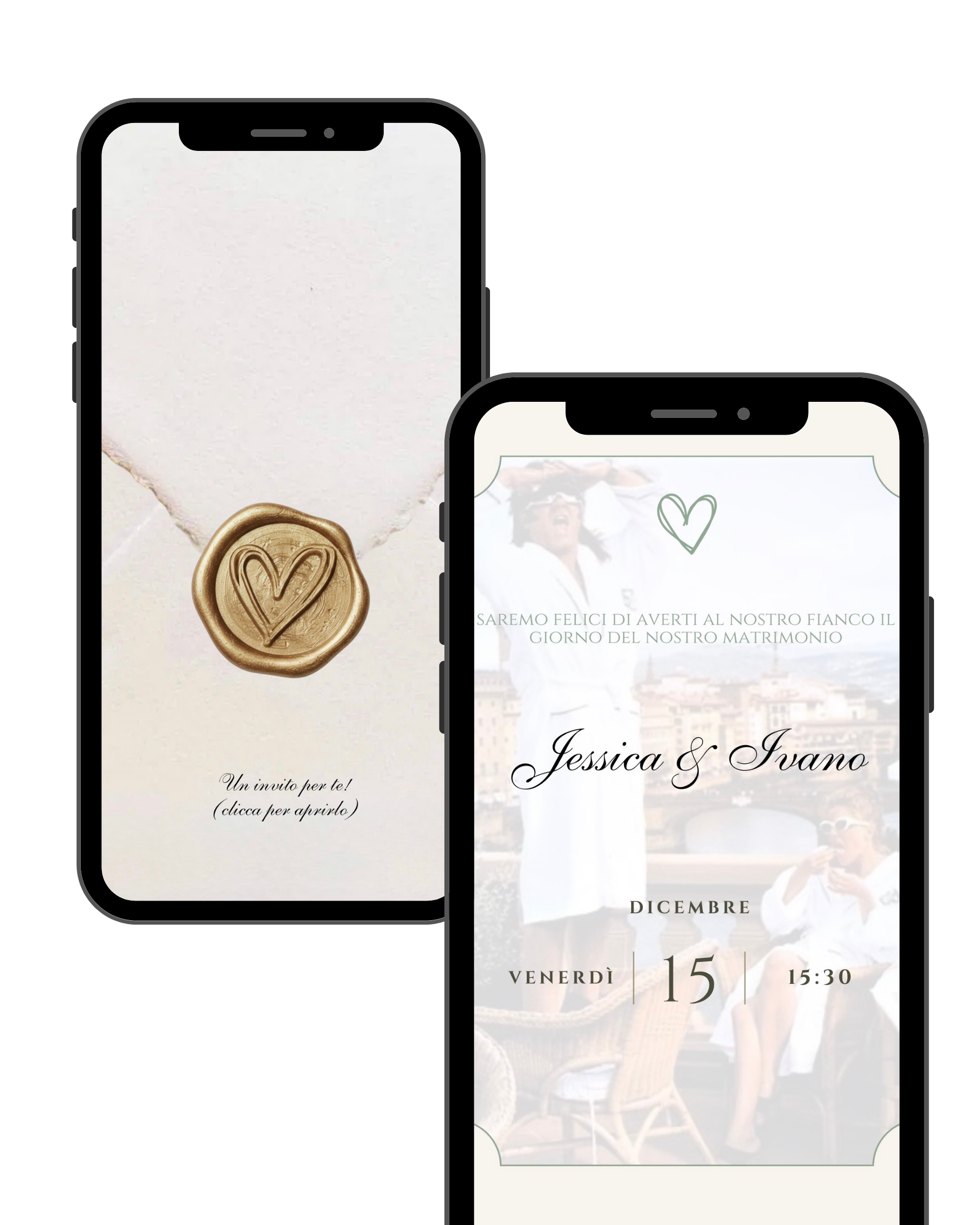 Sito Web Base per Invito al Matrimonio – Elegante, Personalizzabile e Pronto all’Uso