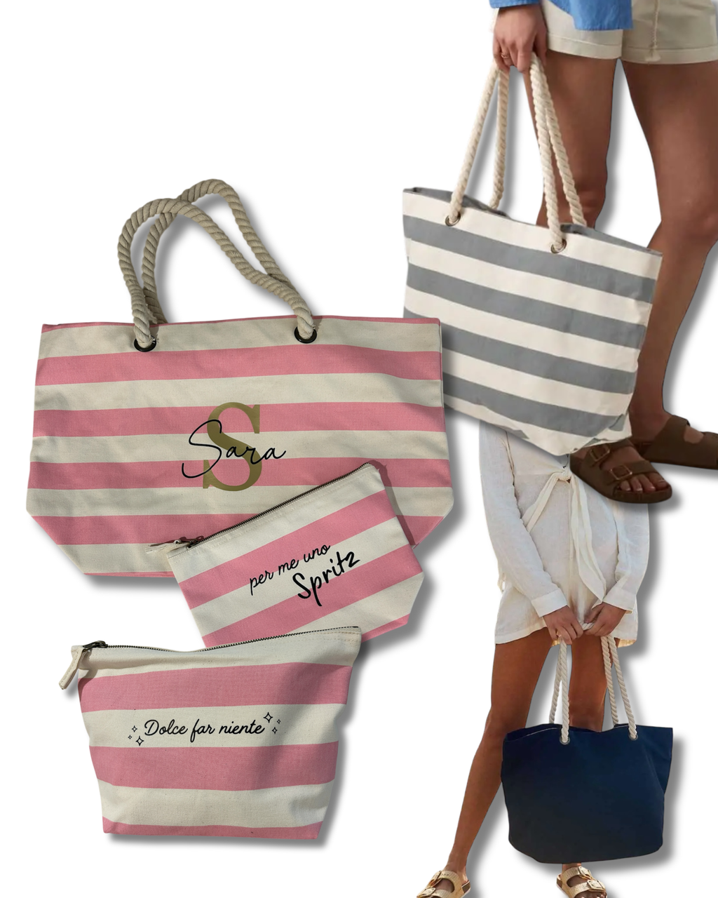 Borsa Mare vari colori - personalizzabile