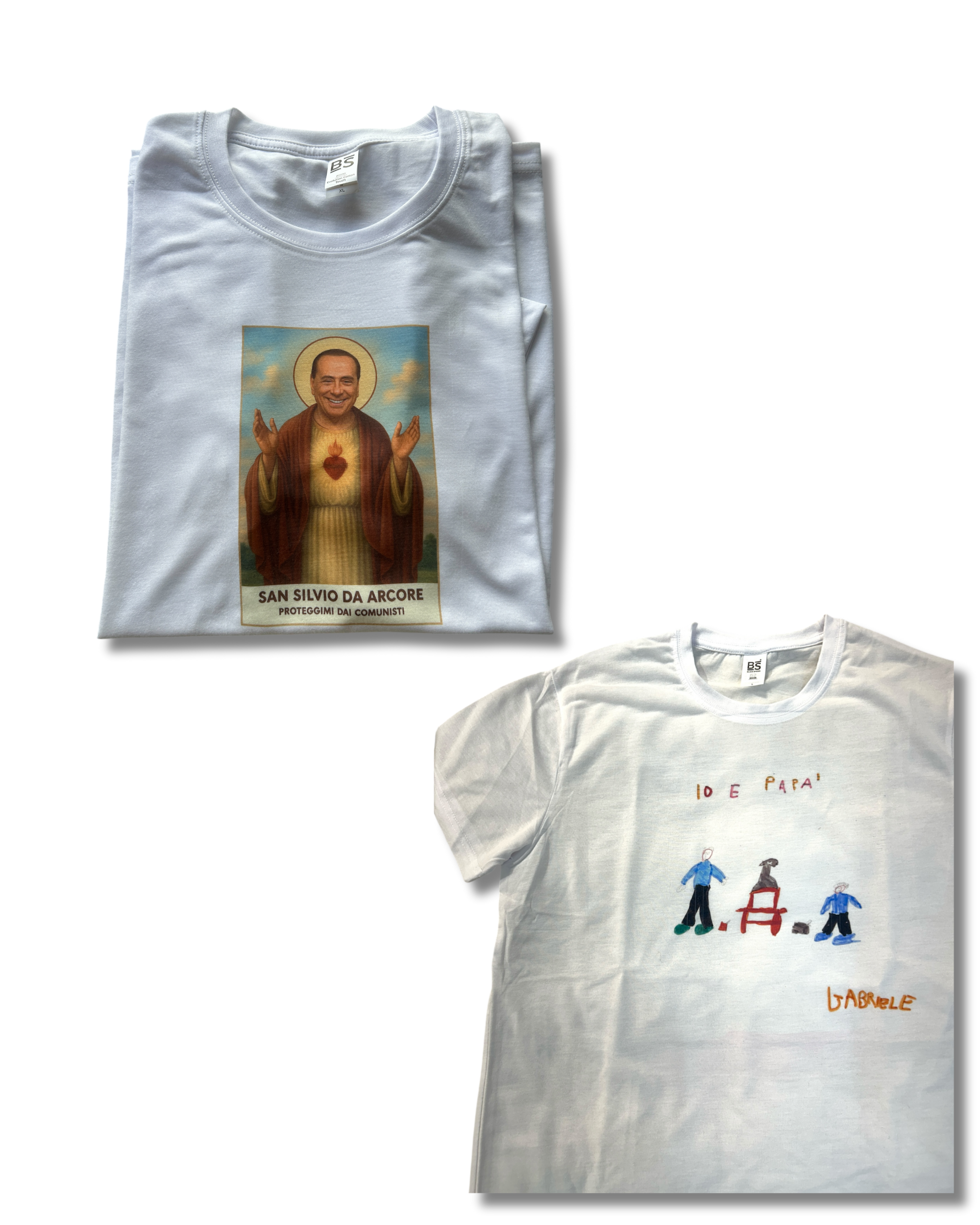 T-Shirt Sublimatica Cotton touch unisex bianca - Personalizzabile