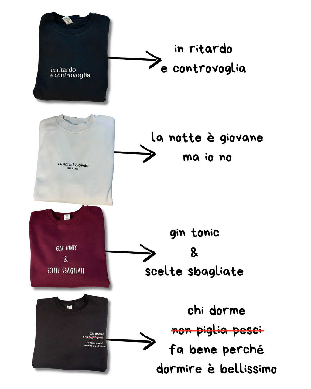 Felpa Nera, Bordeaux, Rosa, Celeste, Verde, Beige unisex - Personalizzabile