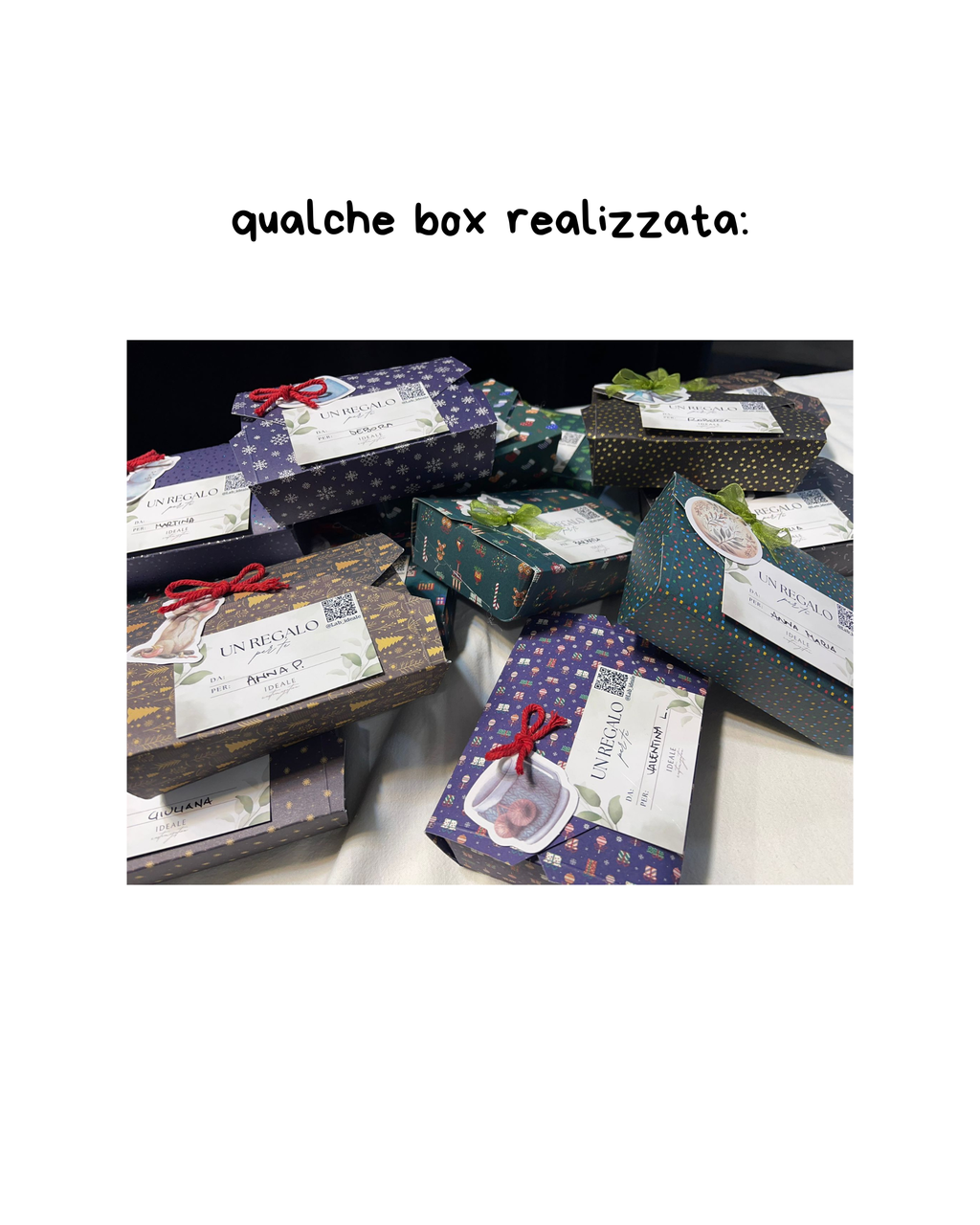 Box Scrunchies vari colori - Personalizzabile